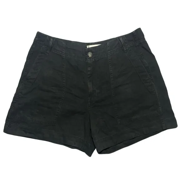 NEW Everlane The Utility Short in Buttersoft Womens 8 Black