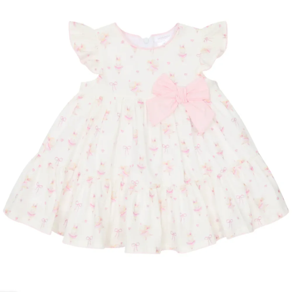 New In Deolinda Girls Ballerina Bunny Dress