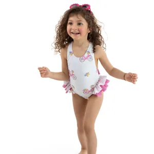 New In Meia Pata Girls Capri Bicycles Swimming Costume SS25