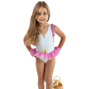 New In Meia Pata Girls Ravello Ice Cream Swimming Costume SS25