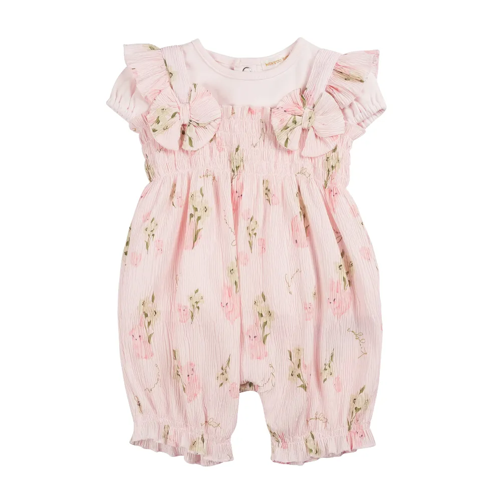 New In Mintini Girls Bunny Playsuit
