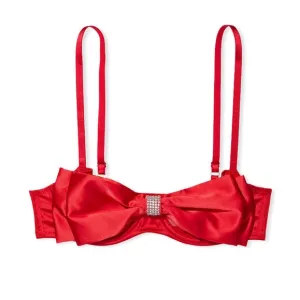 New!! VICTORIA'S SECRET- Wicked Unlined Bow Balconette Bra