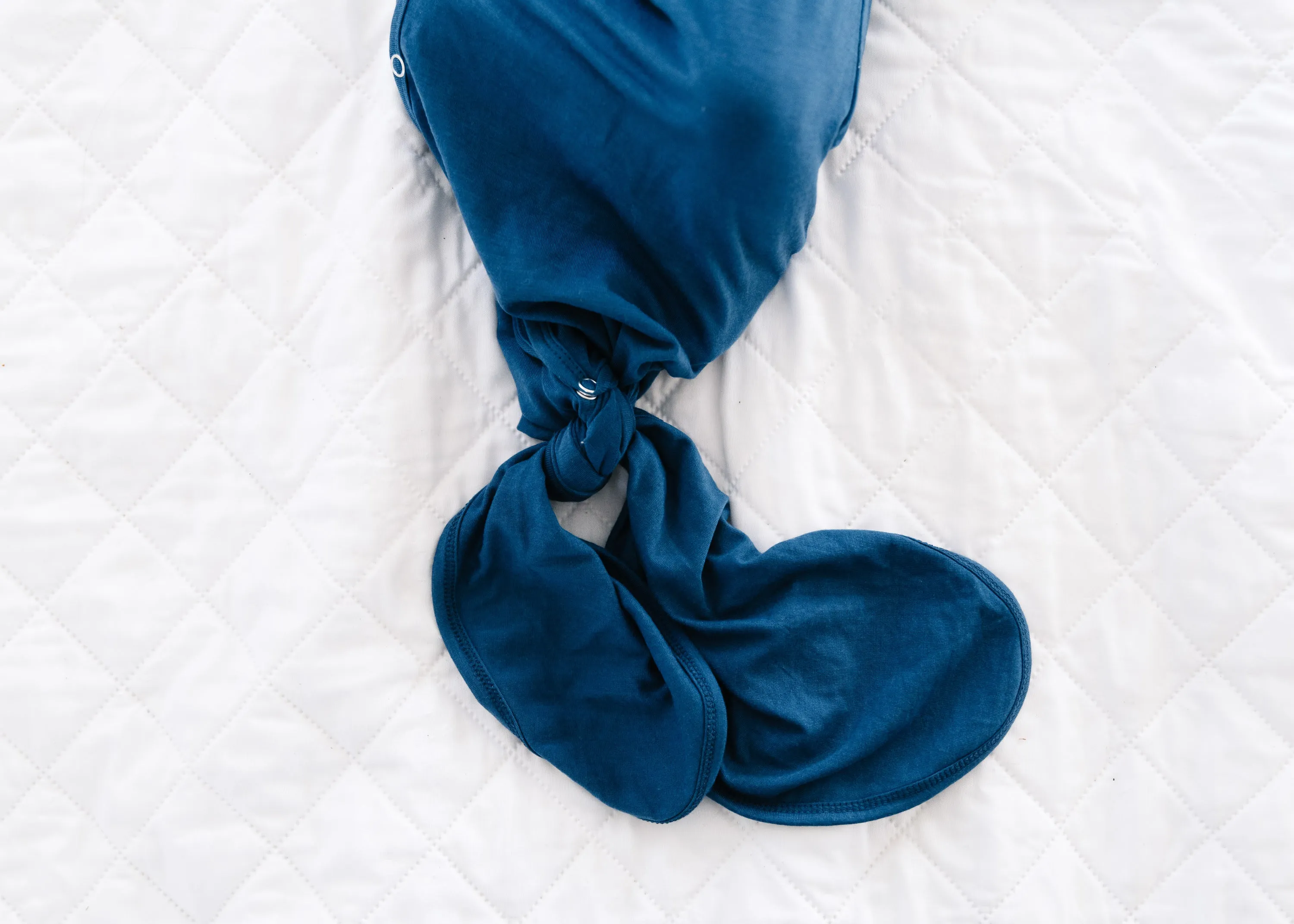 Newborn Knotted Gown - River