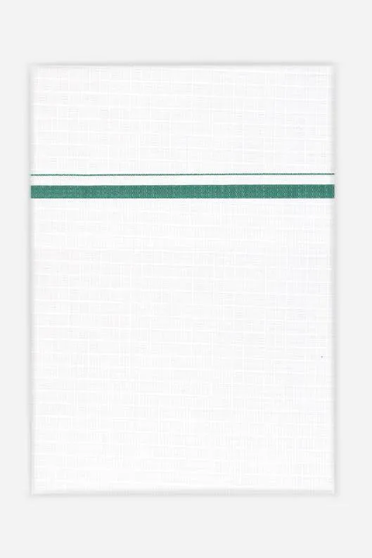 Nikon - Green Single Layered Dhoti For Men | Uathayam