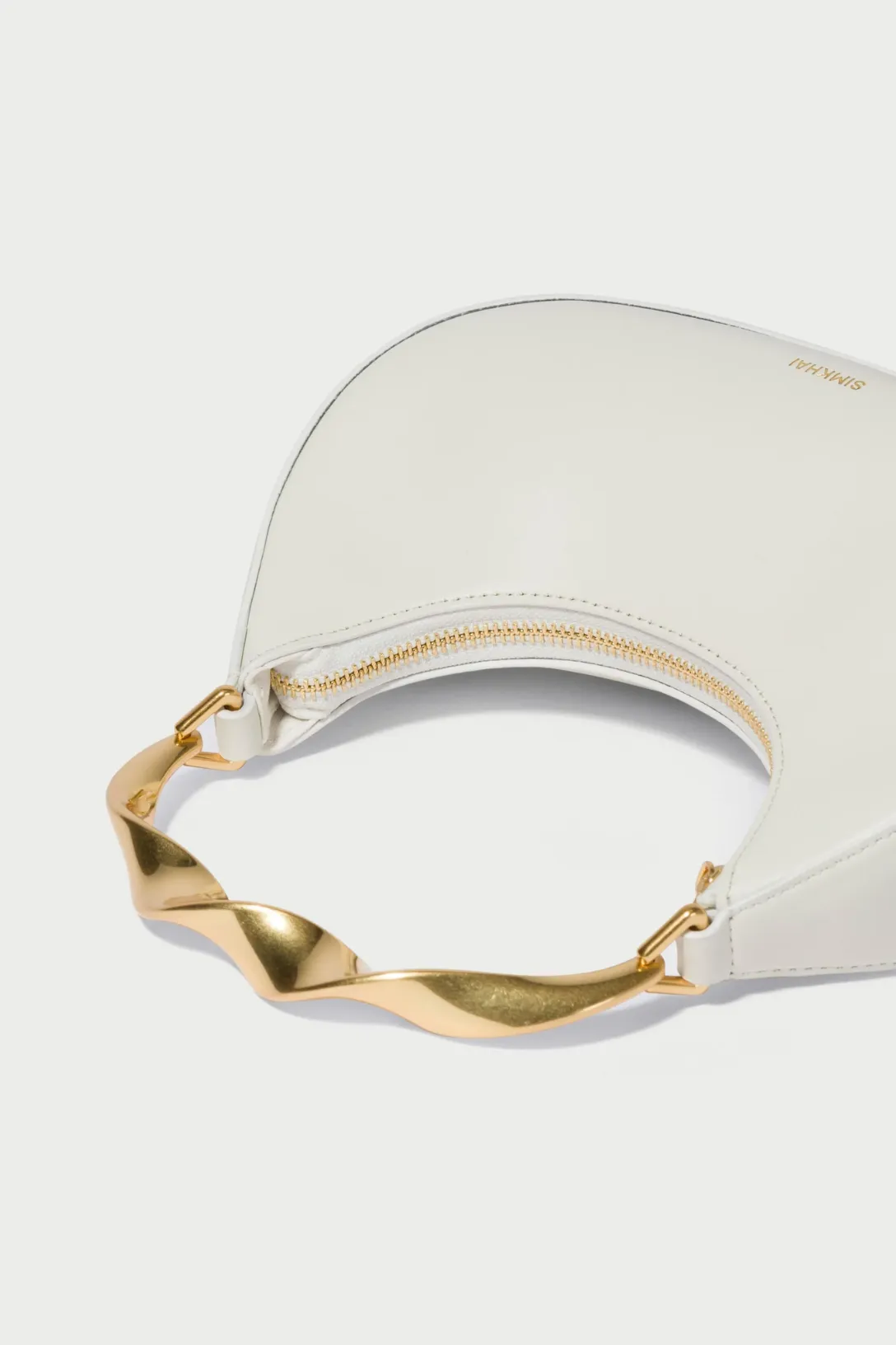 Nixi Twist Handle Hobo Bag | Ivory