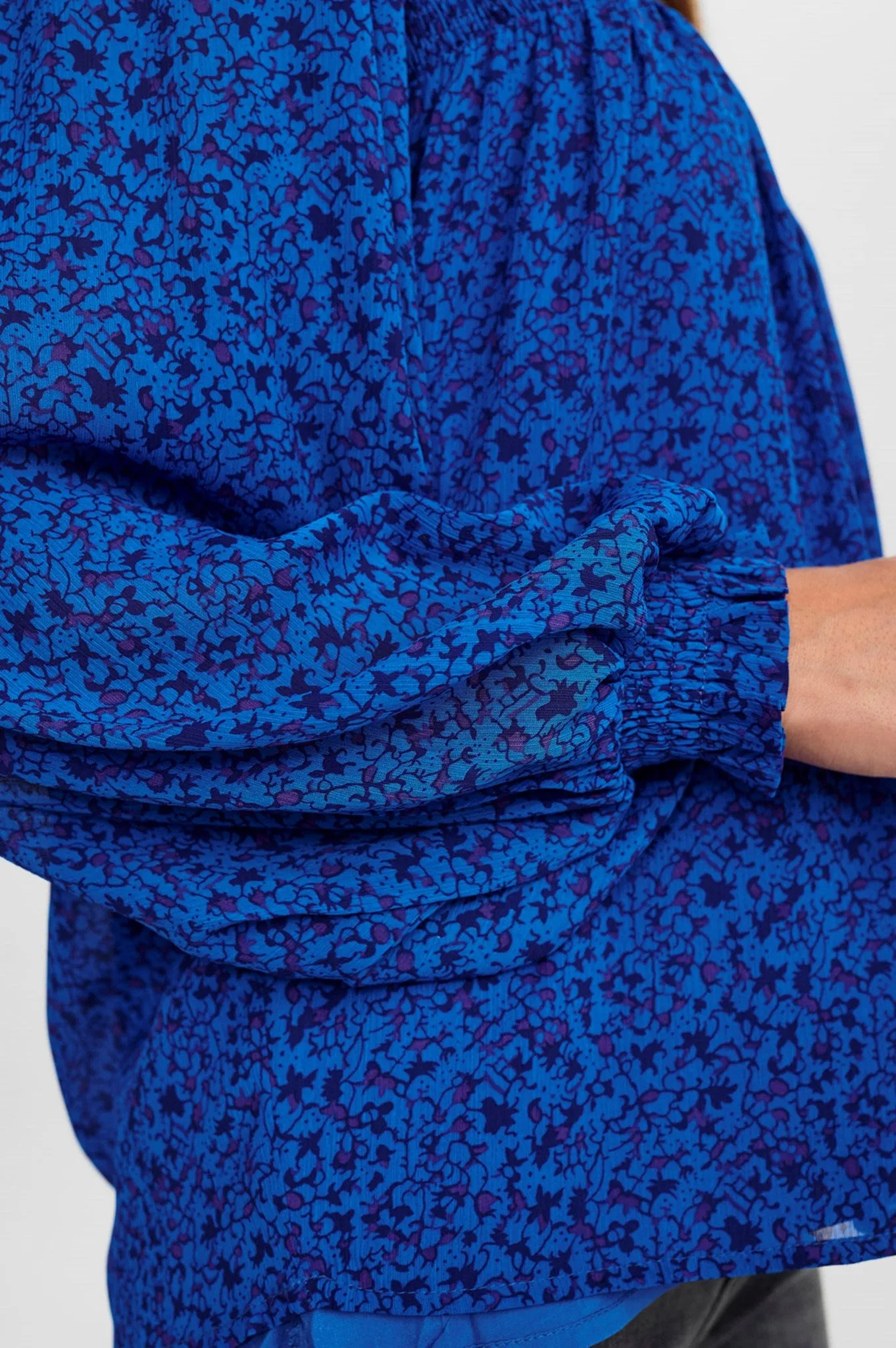 NUCALTUM BLOUSE - Princess Blue