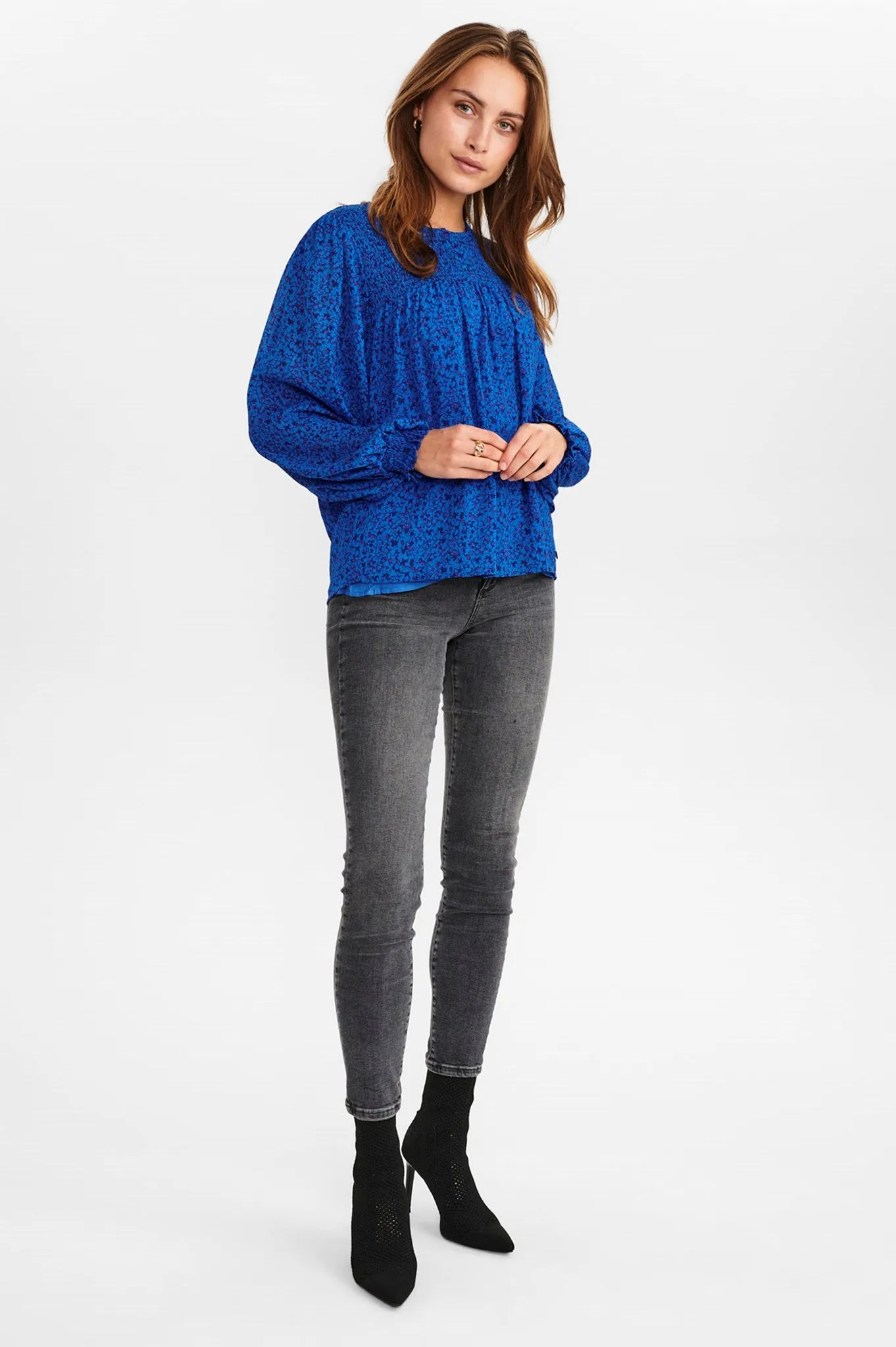 NUCALTUM BLOUSE - Princess Blue