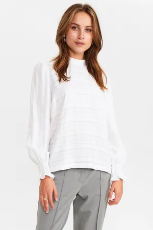 NUCHESNEY BLOUSE - Bright White