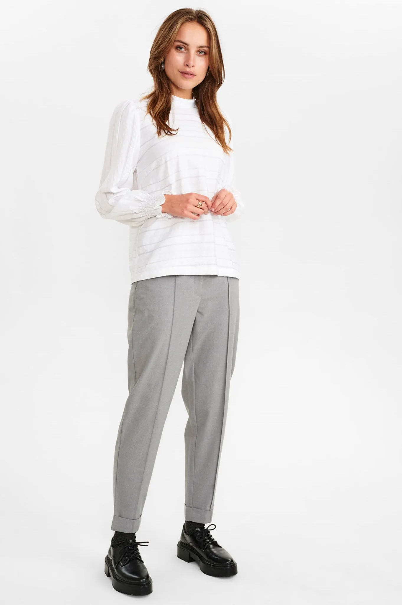 NUCHESNEY BLOUSE - Bright White