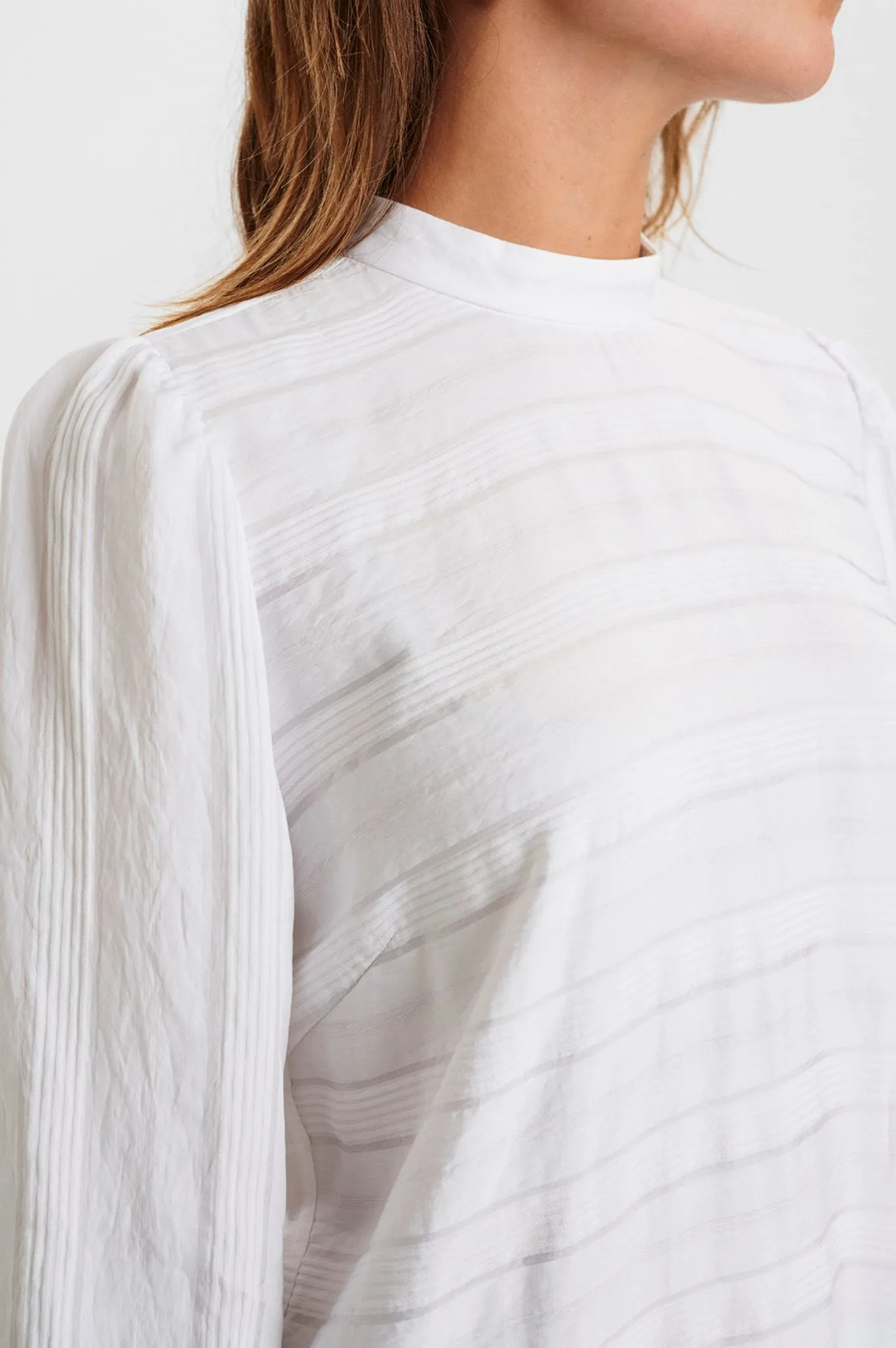 NUCHESNEY BLOUSE - Bright White