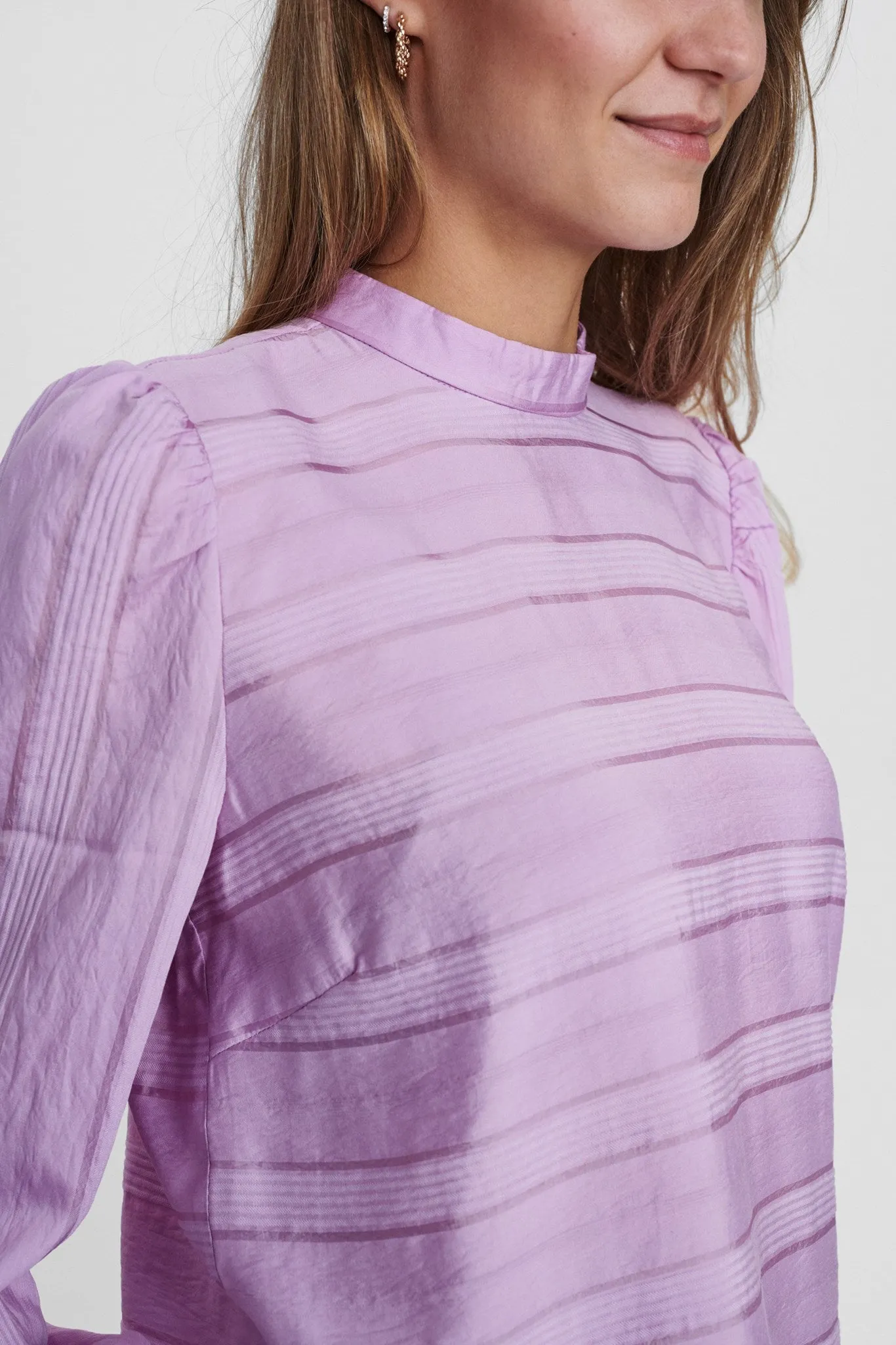 NUCHESNEY BLOUSE - Orchid Bouquet
