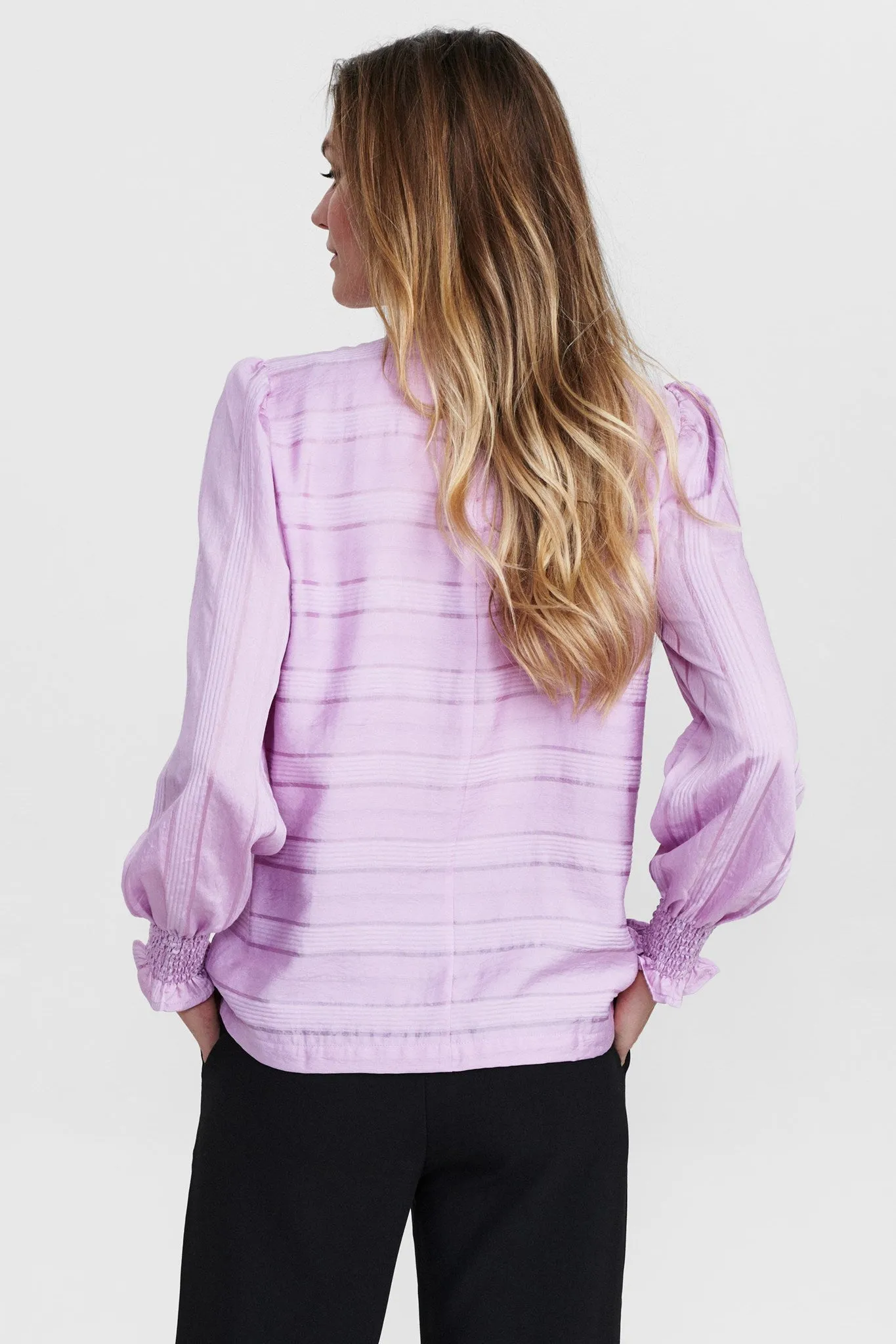 NUCHESNEY BLOUSE - Orchid Bouquet