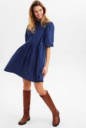 Numph Nuska Dress in Dark Sapphire