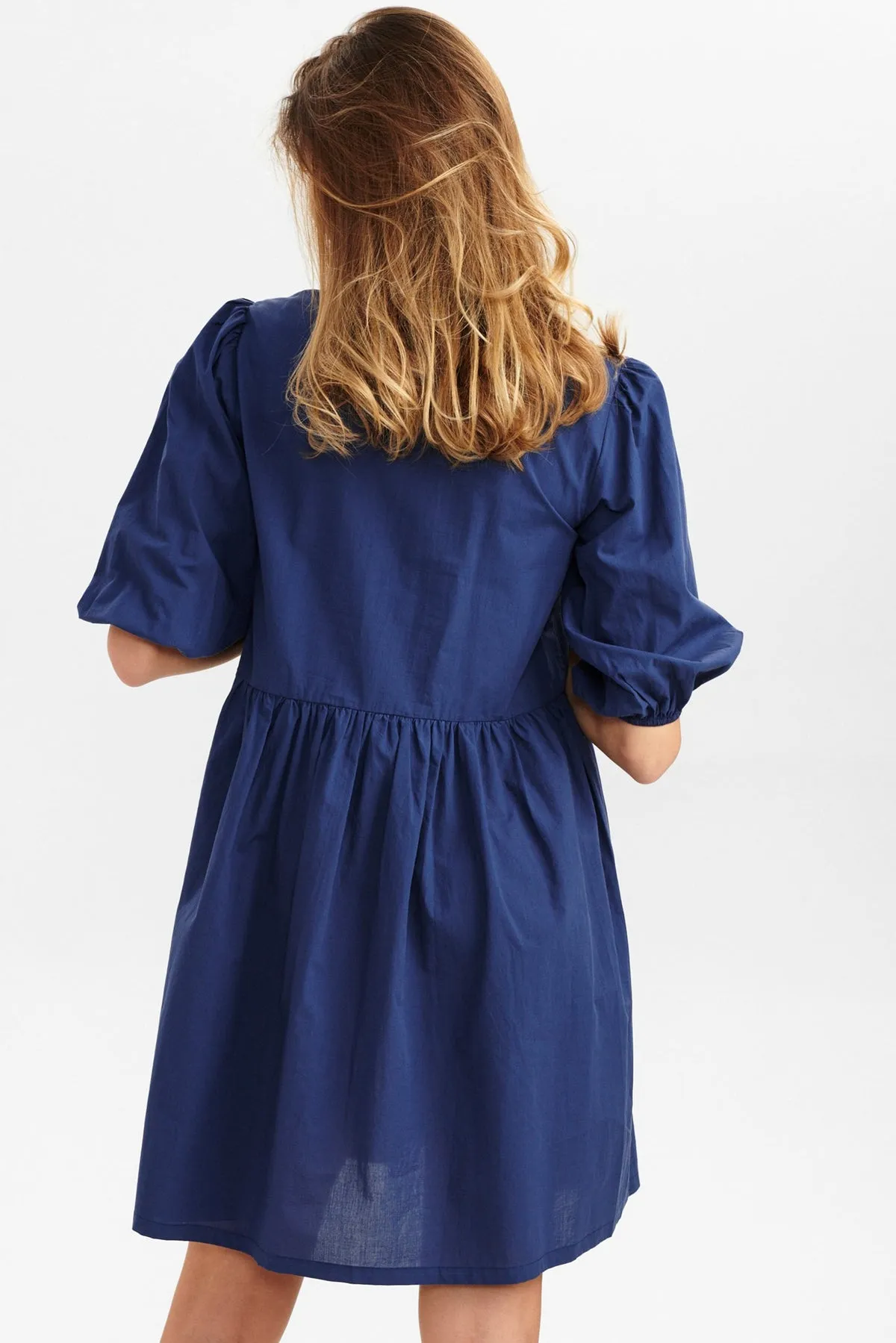 Numph Nuska Dress in Dark Sapphire
