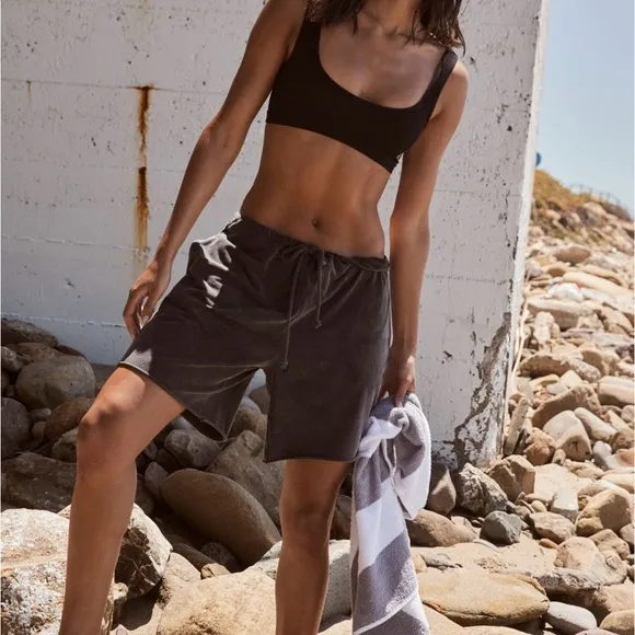 NWT Free People Movement East Rider shorts in black