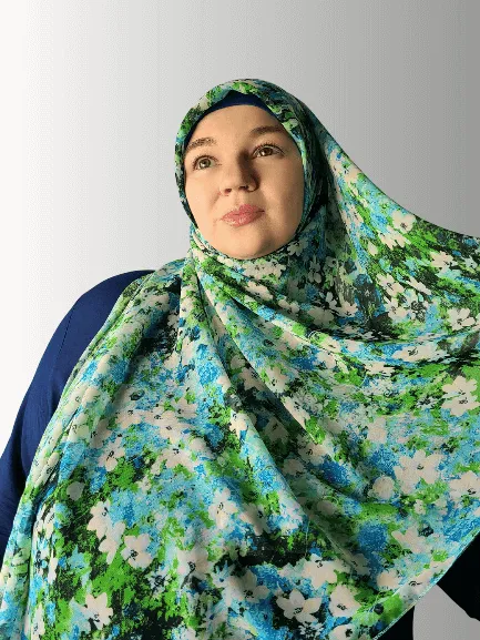 OCEAN BLOOM HIJAB