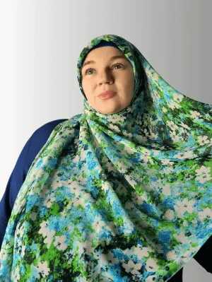 OCEAN BLOOM HIJAB