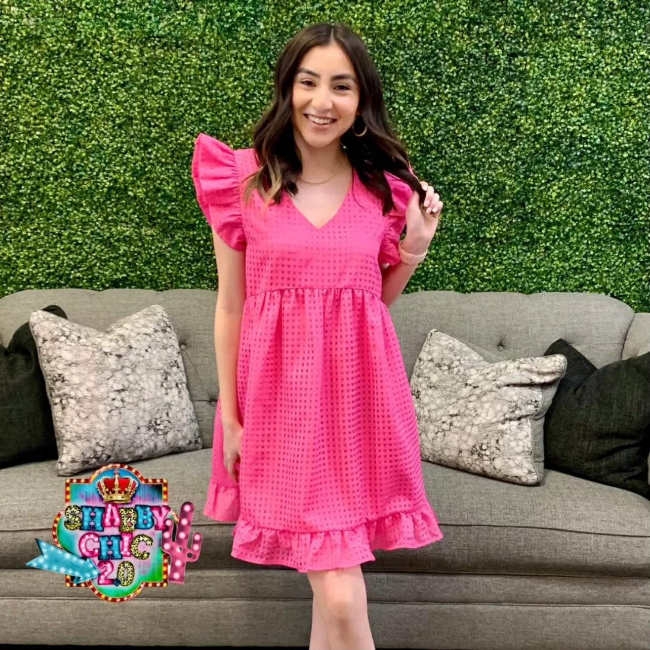Oceans of Pink Dress