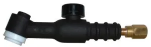 ORS Nasco TIG Torch Body, Air Cooled, 125 A, Rigid Head with Valve, For 9 Torch, 9V