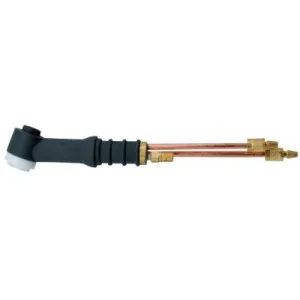 ORS Nasco TIG Torch Body, Water Cooled, 250 A, Rigid, 60°, For 20 Torch, Machine Fittings, 20M