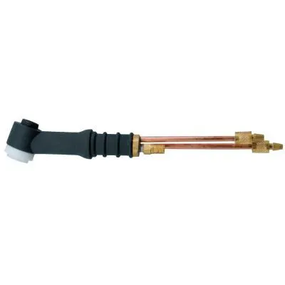 ORS Nasco TIG Torch Body, Water Cooled, 250 A, Rigid, 60°, For 20 Torch, Machine Fittings, 20M
