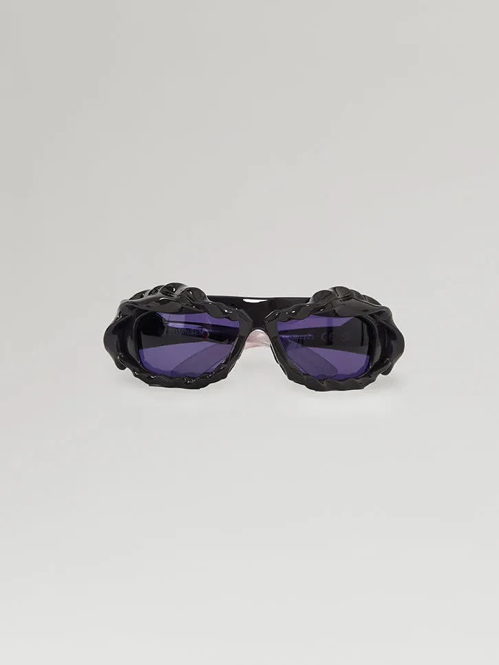 Ottolinger Twisted Sunglasses, Blue/White Fade