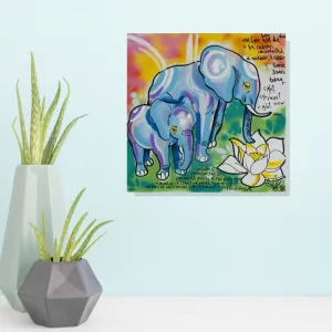 Our Love Will Die and Be Reborn - Lebo Steel Mineral Print