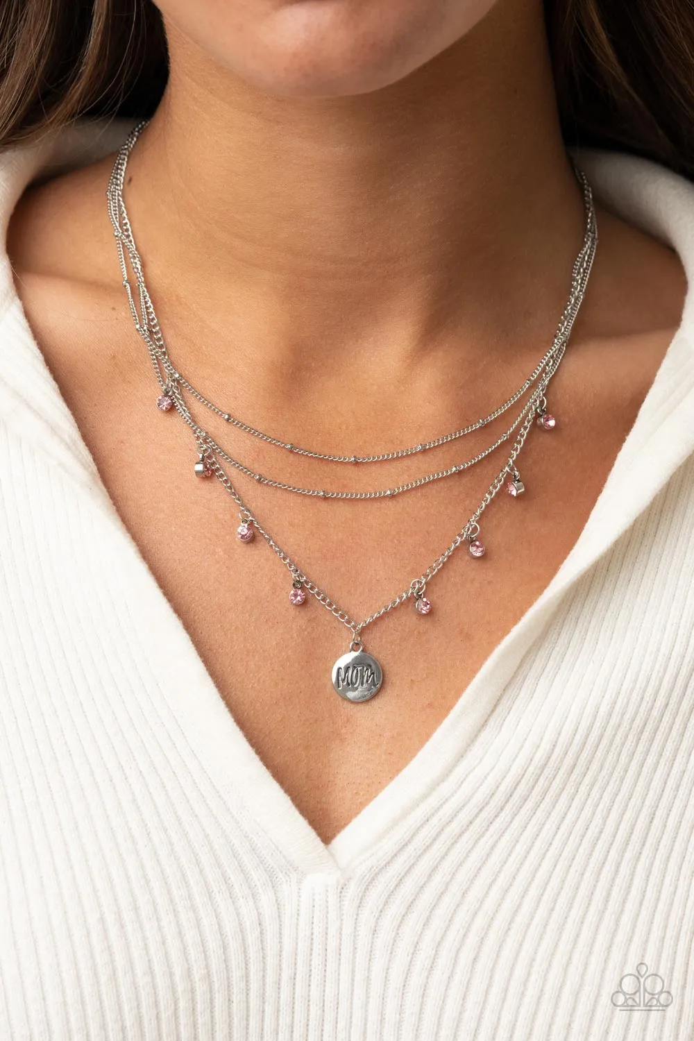 Paparazzi Ode To Mom - Layered Necklace