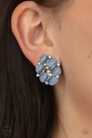 Paparazzi Row, Row, Row Your YACHT - Clip-On Earrings