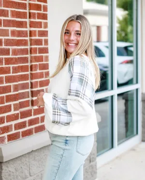 Patched In Relaxed Knit Top