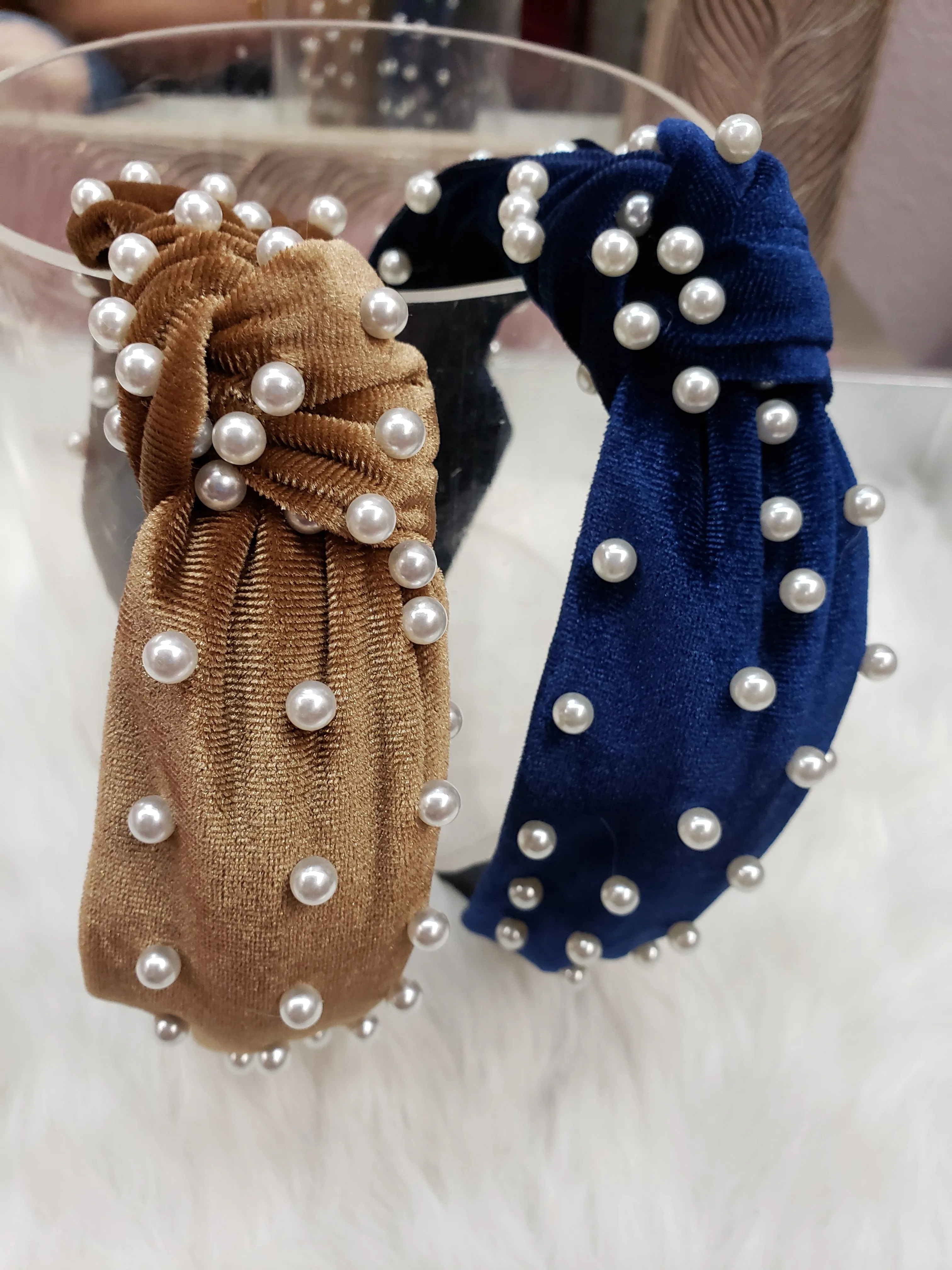 Pearl Accent Headbands