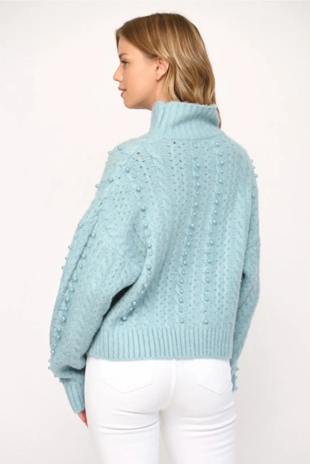 Pearl Blue Sweater