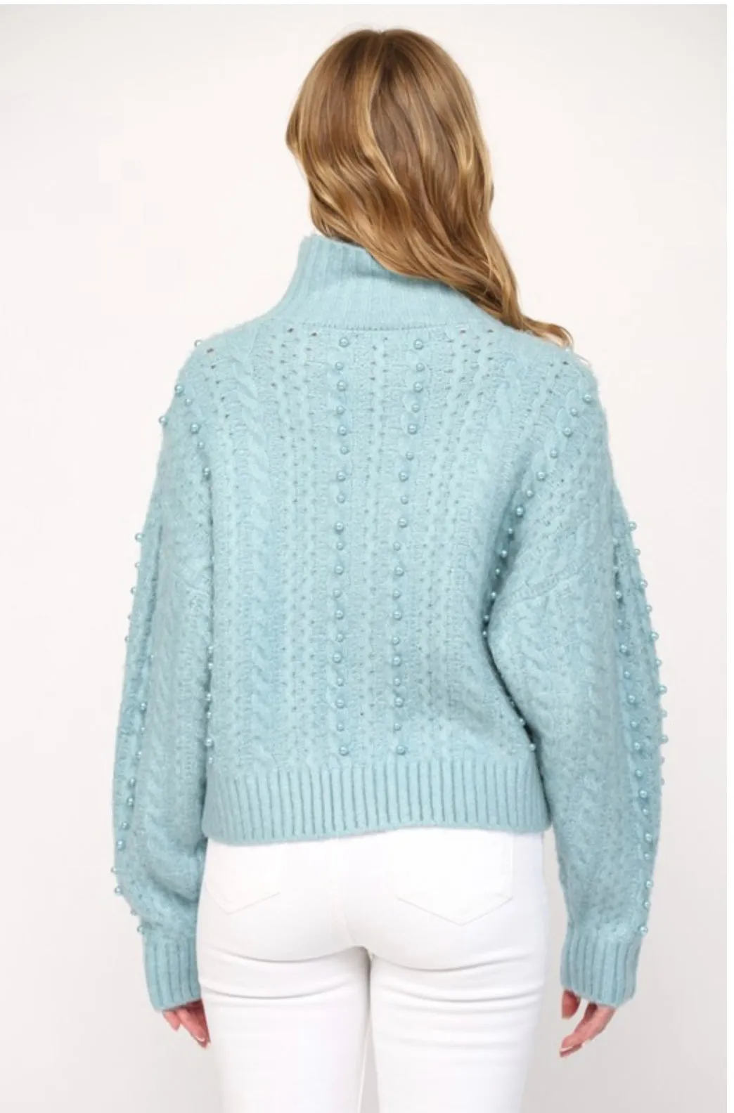 Pearl Blue Sweater
