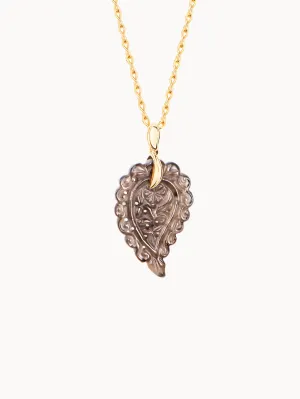 Pendant INDIA small Smoky Quartz Smoky Quartz