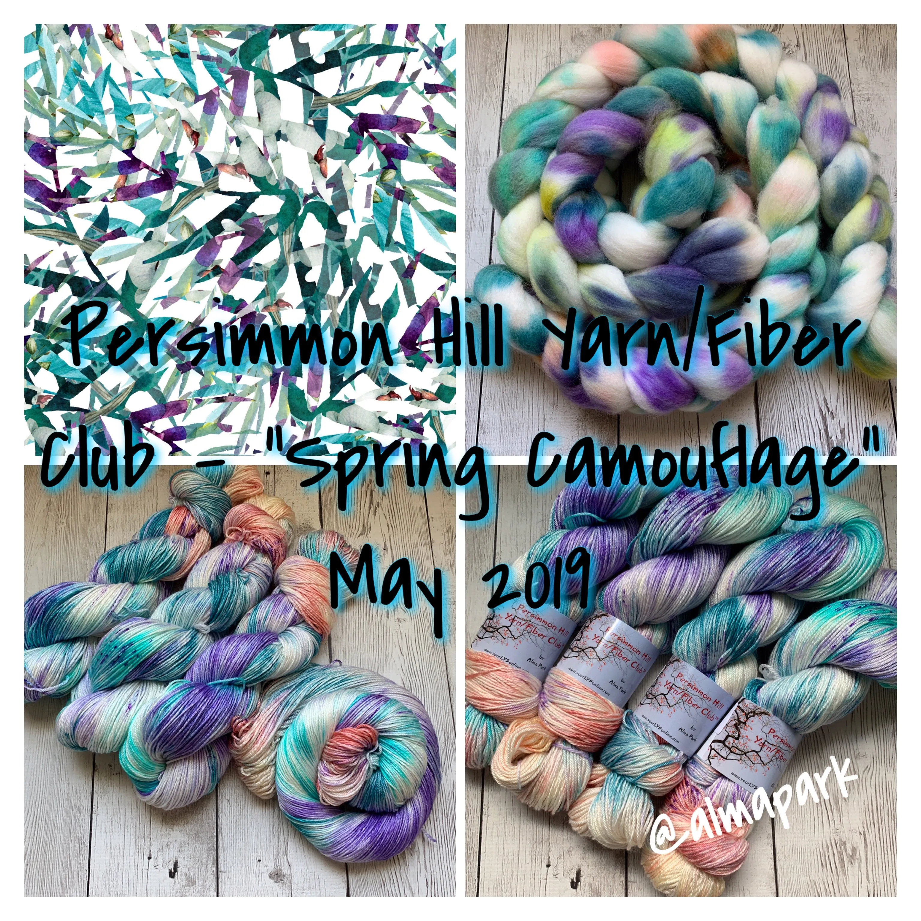 Persimmon Hill Yarn Club by Alma Park