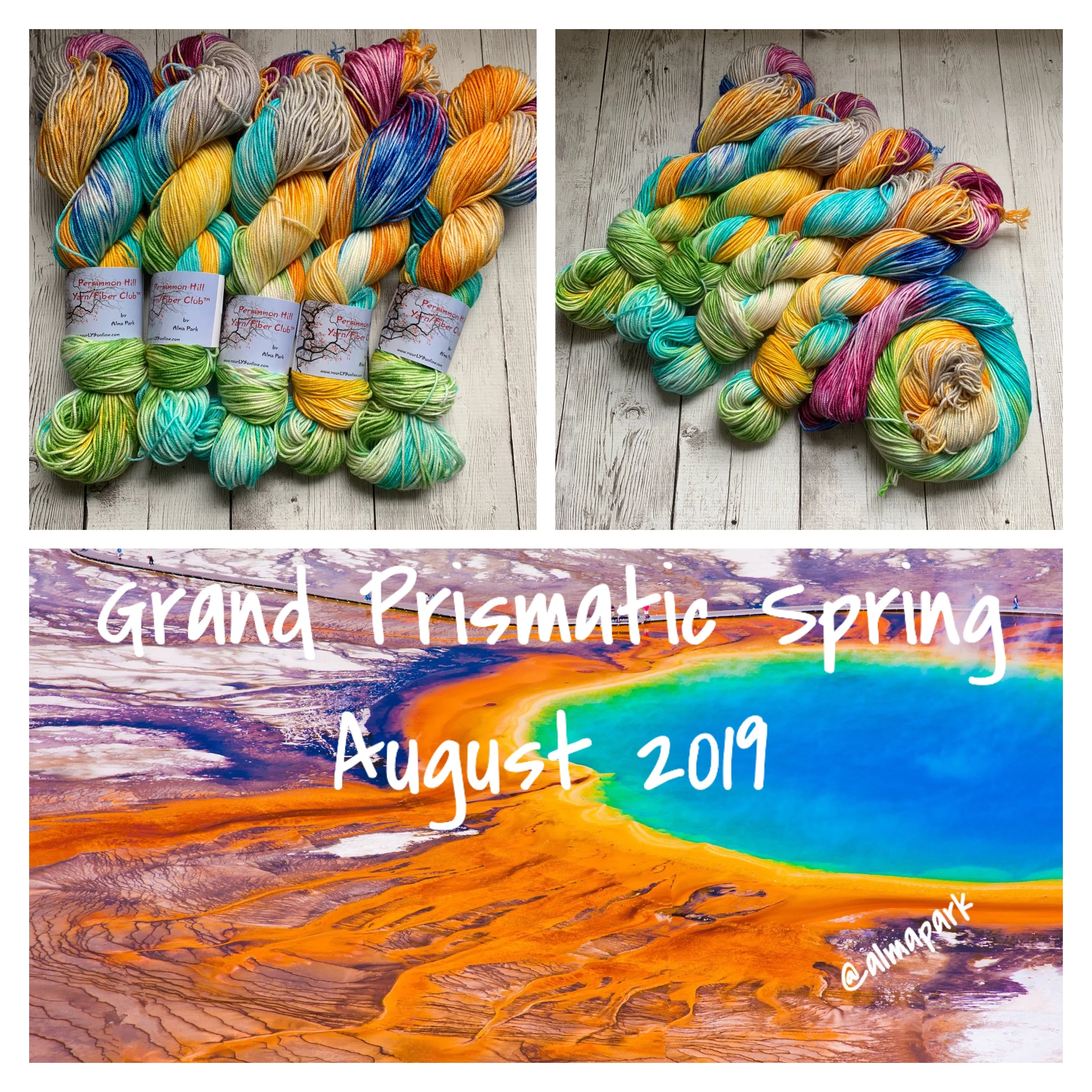 Persimmon Hill Yarn Club by Alma Park