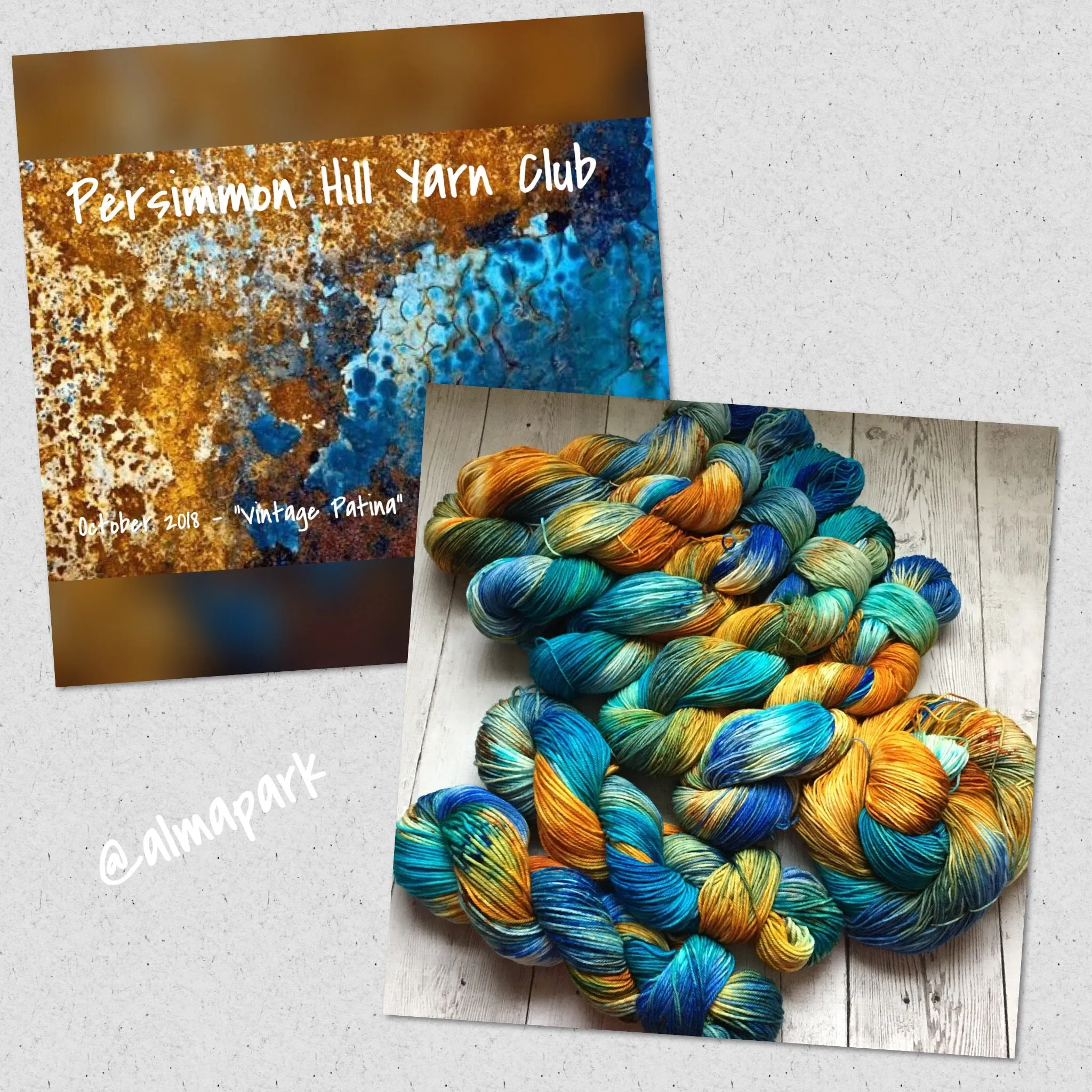 Persimmon Hill Yarn Club by Alma Park