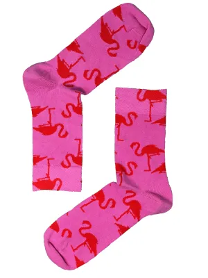 Pink Flamingos Sock