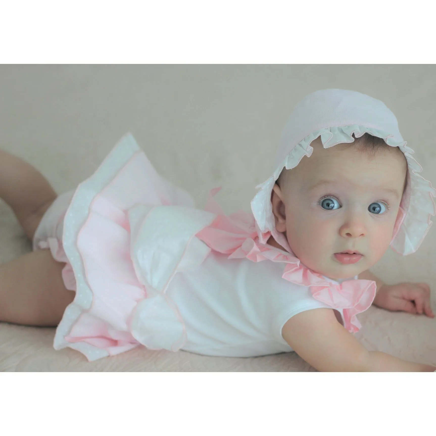 Pink Frilled Bow Bloomers