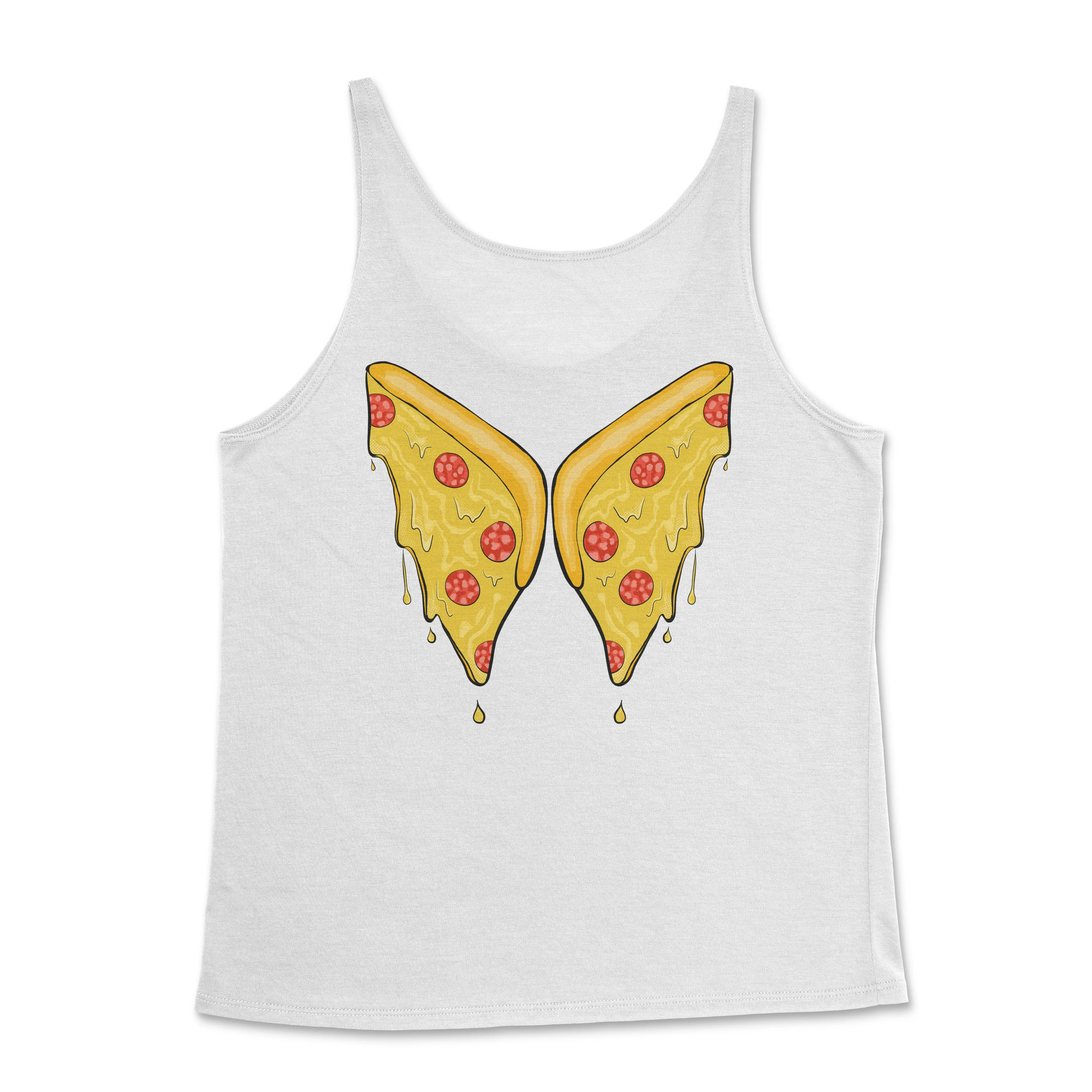 Pizza Wings Slouchy Tank Top