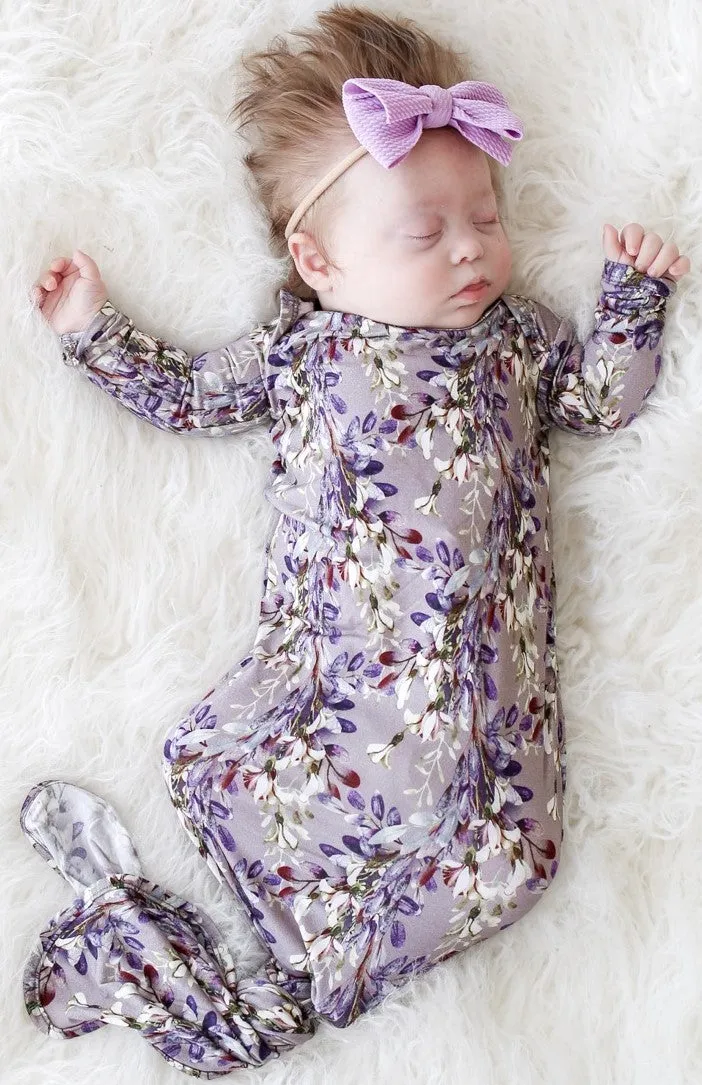 Posh Peanut Trinity Floral Knotted Gown