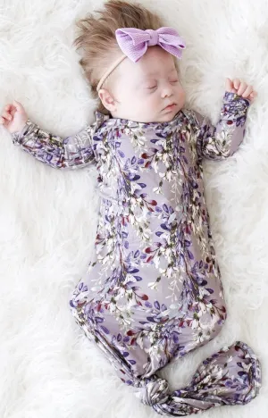 Posh Peanut Trinity Floral Knotted Gown