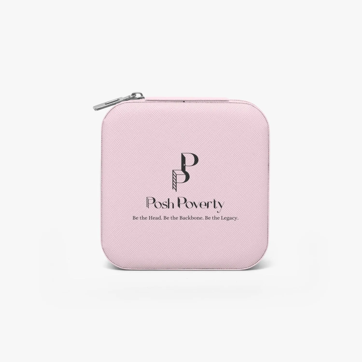 Posh Poverty Faux Leather Travel Jewelry Box Case