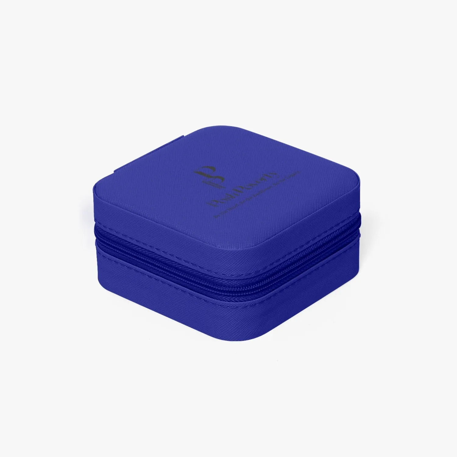 Posh Poverty Faux Leather Travel Jewelry Box Case