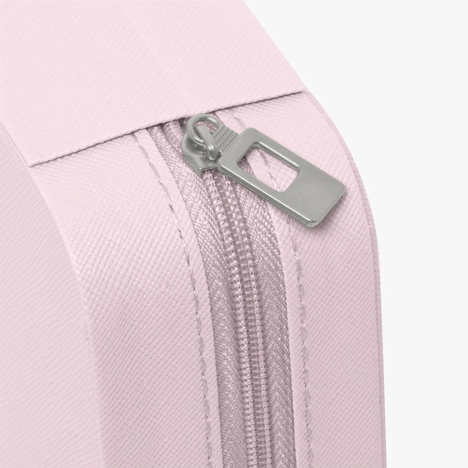 Posh Poverty Faux Leather Travel Jewelry Box Case