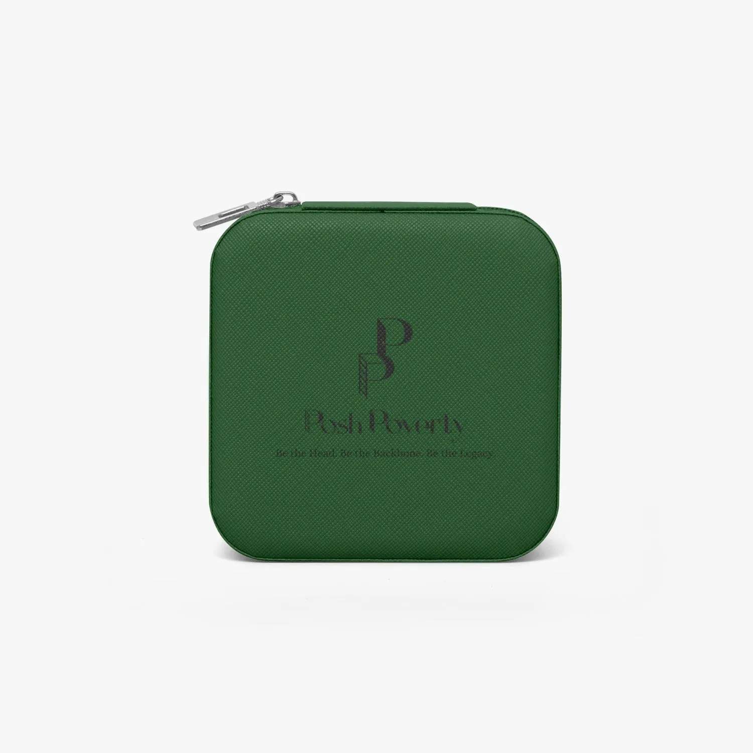 Posh Poverty Faux Leather Travel Jewelry Box Case