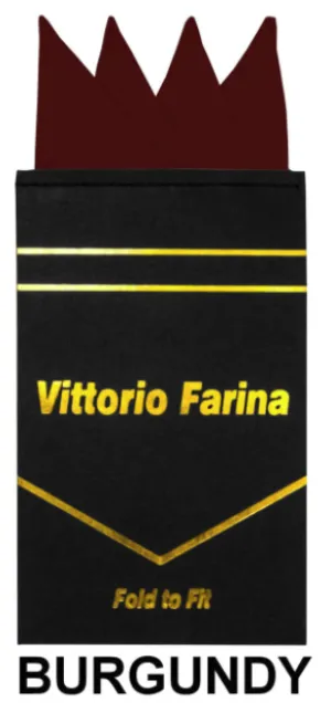 Pre-Fold Card Pocket Square (10 Colors)