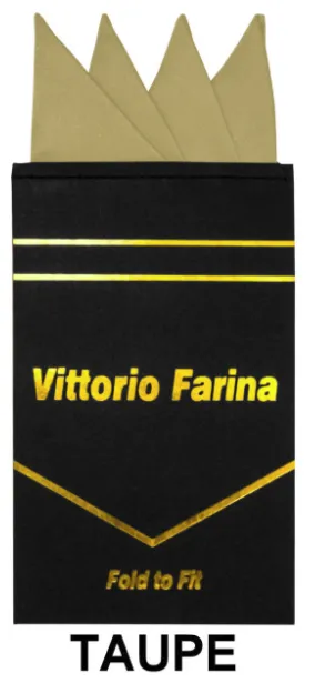 Pre-Fold Card Pocket Square (10 Colors)