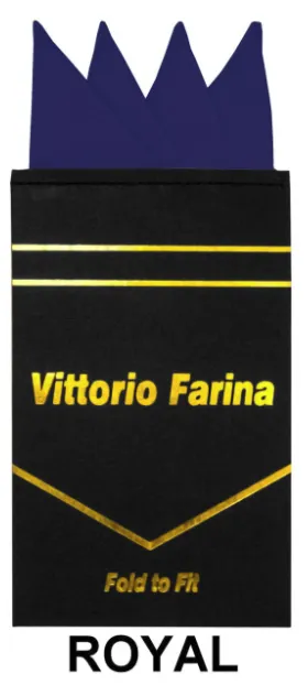 Pre-Fold Card Pocket Square (10 Colors)
