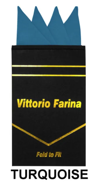 Pre-Fold Card Pocket Square (10 Colors)